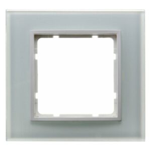 BERKER 10116909 Einbaurahmen 1f B.7 Glas polarweiß