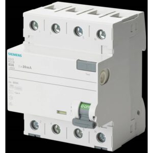 SIEMENS FI-Schutzschalter 5SV3344-6LA01, A, 4p, 440V, 40A, 0,03A – Bild 1