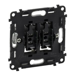 LEGRAND 752008 Doppelwechselschalter Valena InMatic 10AX IP20 – Bild 1