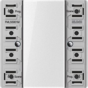 JUNG FM LS 5001 M Wandsender 100m Funk, 1kan, inkl. transparenter Abdeckung – Bild 1