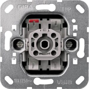 GIRA 015600 Wipptaster-Modul 1W UP, Einsatz IP20 – Bild 1