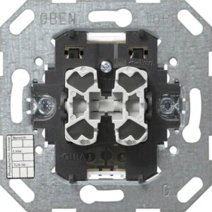 GIRA 018500 Tasterankopplung KNX 2pkt Krallen/Schraubbef