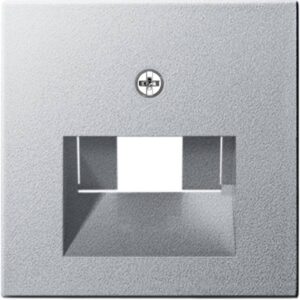 GIRA 027026 Vollplatte UAE/IAE, Alu, Schraubbefestigung – Bild 1