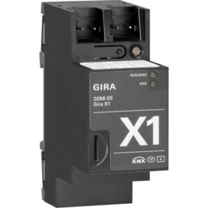 GIRA 209600 X1 REG Logikbaustein KNX, Visualisierungsserver für mobile Endgeräte, App für iOS/Android/Windows, Sprachsteuerung, Sonos/Philips Hue Anbindung – Bild 1