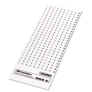 PHOENIX SBS 6:FORTL.ZAHLEN 21-40 Klemmenmarkierung, weiß, RM=6mm – Bild 1