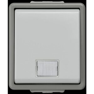 SIEMENS 5TA4710 Kontroll-Wechselschalter, glänzend, AP, IP44 – Bild 1