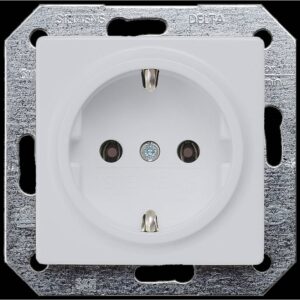 SIEMENS 5UB1931 Steckdose alu glz DELTAi-system UP IP20 – Bild 1