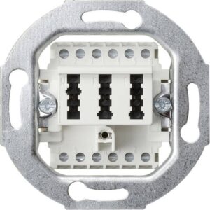 GIRA 003202 Anschlussdose TAE 2x6/6NF, weiß – Bild 1
