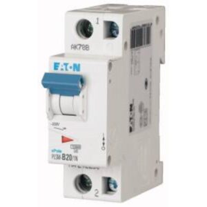 EATON PLSM-C20/1N-MW Leitungsschutzschalter AC C20A 1+N 230V – Bild 1
