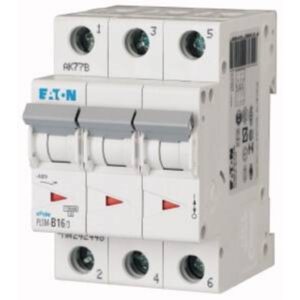 EATON PLSM-C16/3-MW Leitungsschutzschalter C 16A 3p 230V 3TE 50Hz – Bild 1