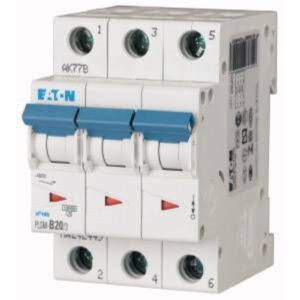 EATON PLSM-C20/3-MW Leitungsschutzschalter C 20A 3p 230V 3TE 50Hz – Bild 1