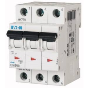 EATON PLSM-C40/3-MW Leitungsschutzschalter C 40A 3p 230V 10kA – Bild 1