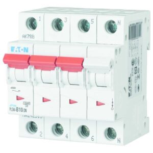 EATON PLSM-B10/3N-MW Leitungsschutzschalter AC B 10A 3+N 230V 4TE 50Hz – Bild 1