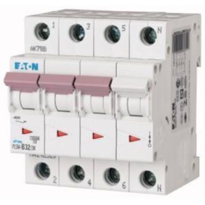 EATON PLSM-C32/3N-MW Leitungsschutzschalter C 32A 3+N 230V – Bild 1