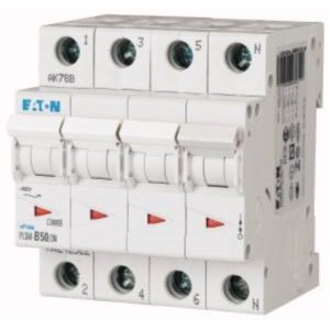 EATON PLSM-C50/3N-MW Leitungsschutzschalter C 50A 3+N 230V 4TE 50Hz – Bild 1