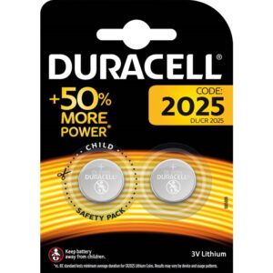 DURACELL 2025 B2 Lithium Knopfzelle 3V – Bild 1