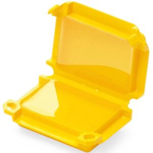 GROTHE HAPPY 2 Mikro-Verbindungsmuffe, 2p, 4qmm, Gelb – Bild 1