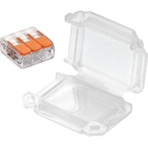 GROTHE HAPPY JOINT 3 Gelmuffe 3p, 4mm², VPE 4, IPX8, transparent – Bild 1