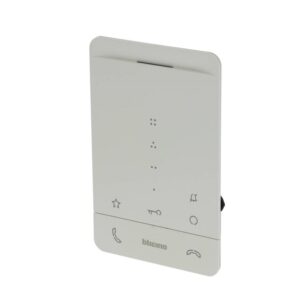 LEGRAND Bticino 344282 Audio-Innenstation Bus, Aufputz, weiß, 102x155x18,5mm – Bild 1