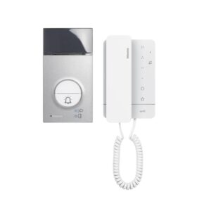 LEGRAND Bticino 364231 Türsprech-Set Bus, Flex'ONE 1xTeiln alu ws – Bild 1