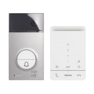 LEGRAND Bticino 364232 Türsprech-Set Bus, Flex'ONE 1xTeiln alu ws – Bild 1