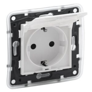 LEGRAND 864135 Steckdose 1f ws mt, IP44 – Bild 1