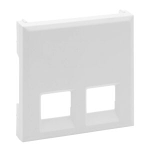 LEGRAND 864143 Zentralplatte Mod-Jack 2f, Ultraweiß – Bild 1