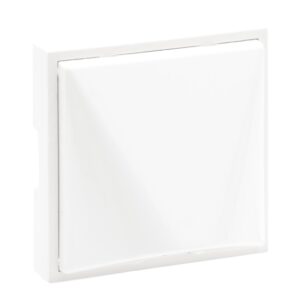 LEGRAND 864180 Zentralplatte Kabelauslass 1, Ultraweiß – Bild 1