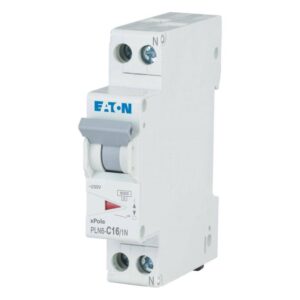 EATON PLN6-C16/1N-DE Leitungsschutzschalter C 16A 1+N 230V IP20 – Bild 1