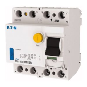 EATON PFIM-40/4/003-XG/B FI-Schutzschalter 4p, 400V, 40A, 0,03A, G/B – Bild 1
