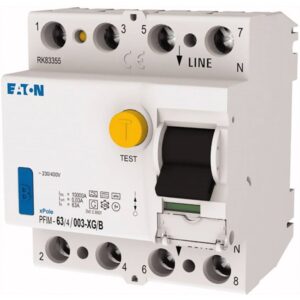 EATON PFIM-63/4/003-XG/B FI-Schutzschalter 4p, 400V, 63A, 0,03A, G/B – Bild 1