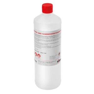 CIMCO 151634 Schutzausrüstungsset mit CiLine - Werkzeug- und Handdesinfektionsmittel 1l, mind. 79% Alkohol, viruzid, fungizid, bakteriell wirksam – Bild 1