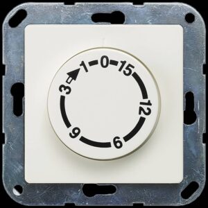 SIEMENS 5TT1011 Zeitschalter mech 0Ö 2S 0, titanweiß, 0,5-15min, 250V – Bild 1