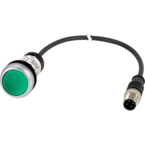 EATON C22-DL-G-K10-24-P5 Drucktaster Front, grün, Ø22mm, IP67 – Bild 1