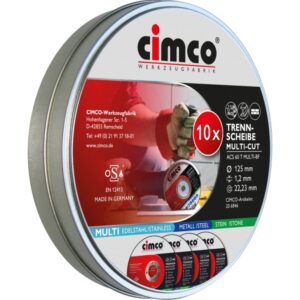 CIMCO 206846 Trennscheibe Ø125mm Metall – Bild 1