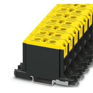 PHOENIX UBAL 50 FE Reihenklemme 6-50qmm, gelb, 145A, NS 35/15 – Bild 1
