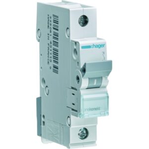 HAGER Leitungsschutzschalter MCN106 C-Charakteristik 6A 1p 415V 1TE – Bild 1