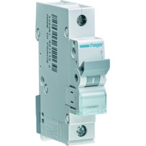 HAGER MCN116 Leitungsschutzschalter C-Charakteristik 16A 1p 415V 1TE 50Hz – Bild 1