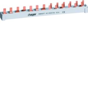 HAGER KB663FT Phasenschiene 3+N 17,8mm – Bild 1