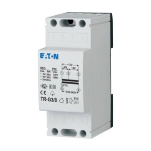 EATON TR-G3/8 Klingeltransformator 230V, 4/8/12V, 1/1/0,67A, Reiheneinbau, 2TE – Bild 1