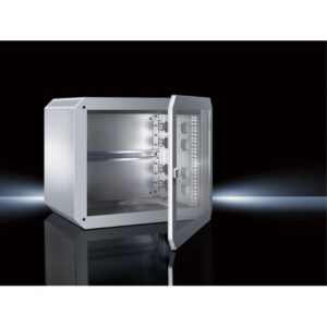 RITTAL Netzwerkschrank DK 7502.045 15HE B600xH762xT500mm RAL 7035 – Bild 1