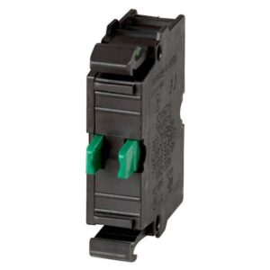 EATON M22-K10 Hilfsschalterblock 1S, Frontbefestigung, 6A/AC, Schraubanschluss – Bild 1