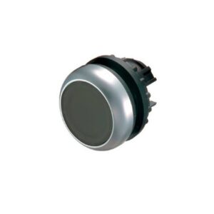 EATON M22-D-S Drucktaster Front, schwarz, Ø22,5mm, rund, 22x6mm – Bild 1
