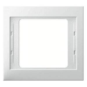 BERKER 13137009 Einbaurahmen 1f polarweiß glänzend Kunststoff – Bild 1