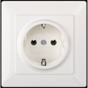 SIEMENS 5UB1580 DELTAline UP IP20 Steckdose titanweiß glänzend – Bild 1