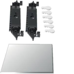 HAGER GS313D Rückwand für Gamma, 39Modul, 3-reihig – Bild 1