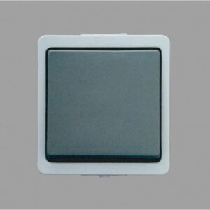 PRESTO 9365/6 Wechselschalter grau IP44 – Bild 1