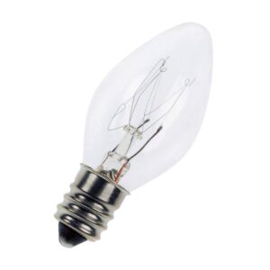 SCHARNBERGER Kerzenlampe 7W 57504 E14 klar – Bild 1