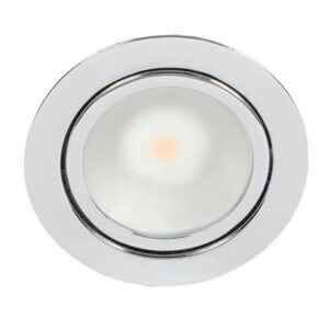 NOBILE N 5020 COB LED Deckeneinbauleuchte, 3,3W, 3000K, 120lm, chrom – Bild 1