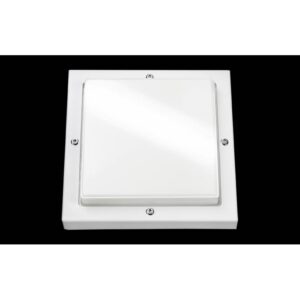 SG LEUCHTEN 611180 Deckenanbauleuchte weiß IP65 E27 – Bild 1